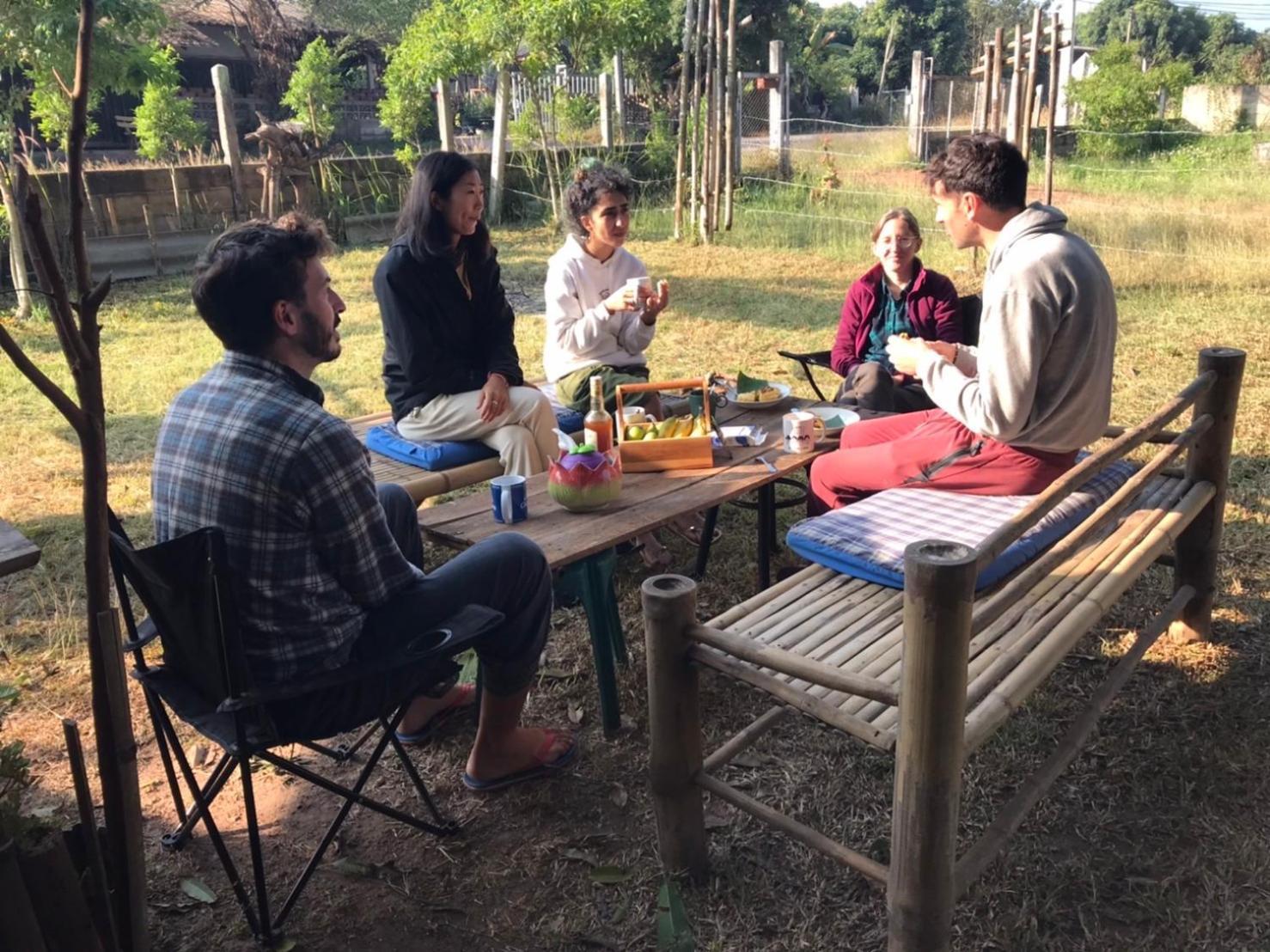 Amando_Tent Hotel Phayao Buitenkant foto